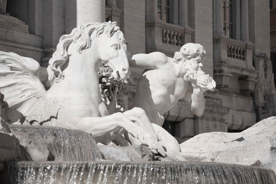 Fotografia Fontana di Trevi Roma