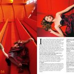 Backstage fotografico con Vittoria Puccini - Editoriale Moda per Grazia Magazine