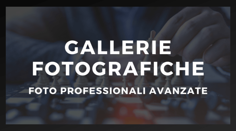 Gallerie fotografiche professionali a Roma