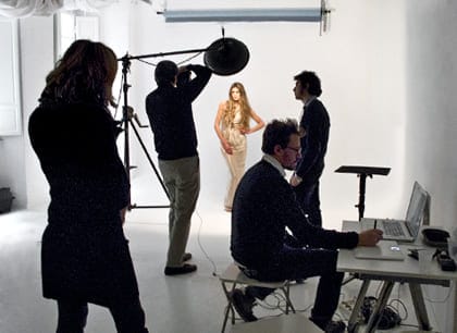 Backstage - Studio Fotografico Limbo - Roma Studio Fotografico con Limbo su due pareti