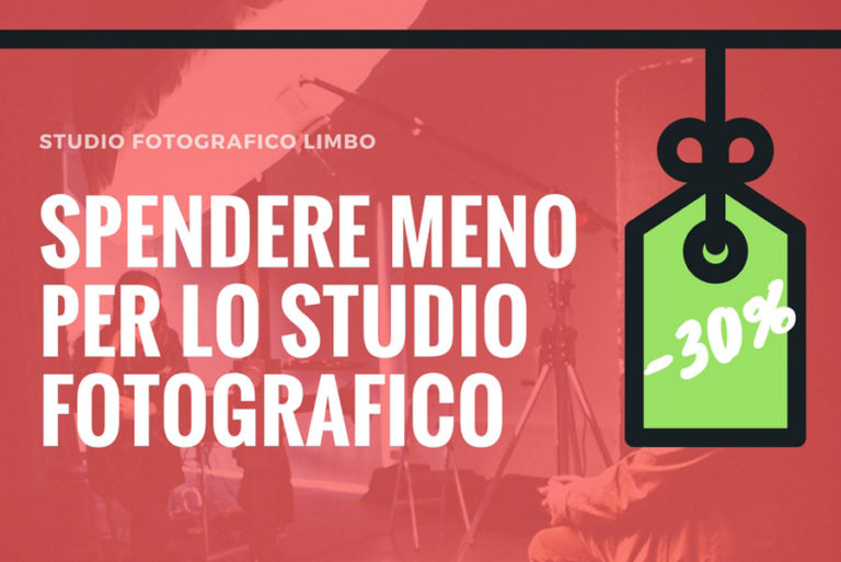 Spendere meno per lo studio fotografico